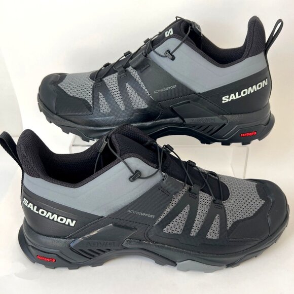 Salomon X Ultra 4 Hiking Outdoor Shoes Black/Grey Men Size EU47 ⅓ US12 main image 13